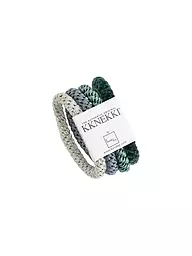 KKNEKKI | Haargummi 4er Pkg BUNDLE 18 | Vert foncé