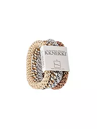 KKNEKKI | Lot de 4 élastiques à cheveux BUNDLE 37 | Gris clair