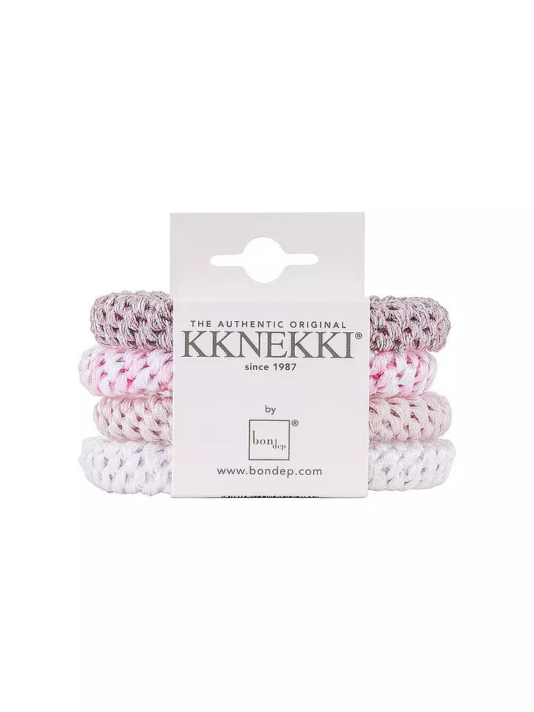 KKNEKKI | Haargummi 4er Pkg BUNDLE 49 | Rose