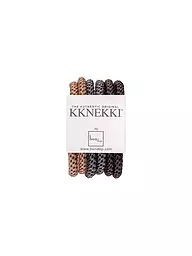 KKNEKKI | Haargummi Lot de 6 BUNDLE 11 | Marron