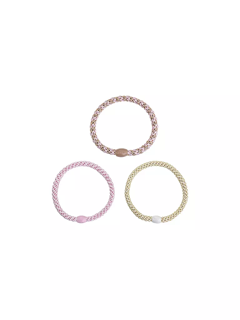 KKNEKKI | Haargummi 6er Pkg BUNDLE 15 | Rose