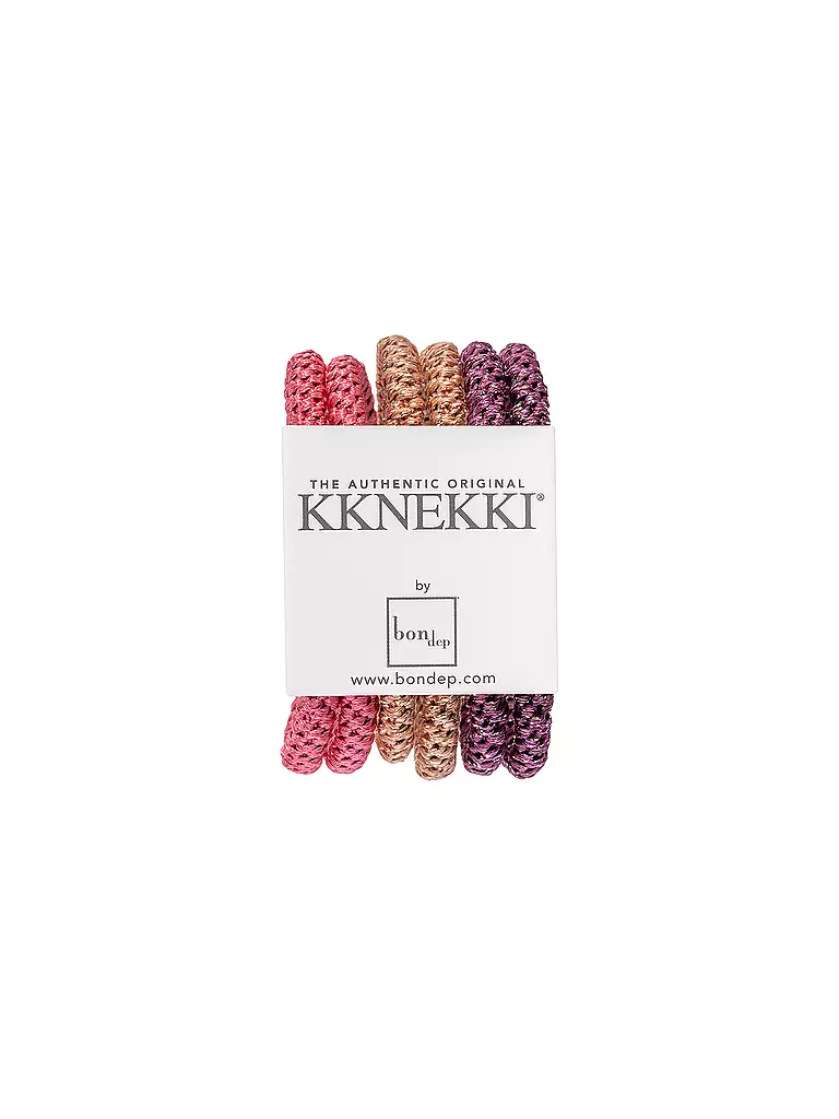 KKNEKKI | Haargummi Lot de 6 BUNDLE 11 | rosa