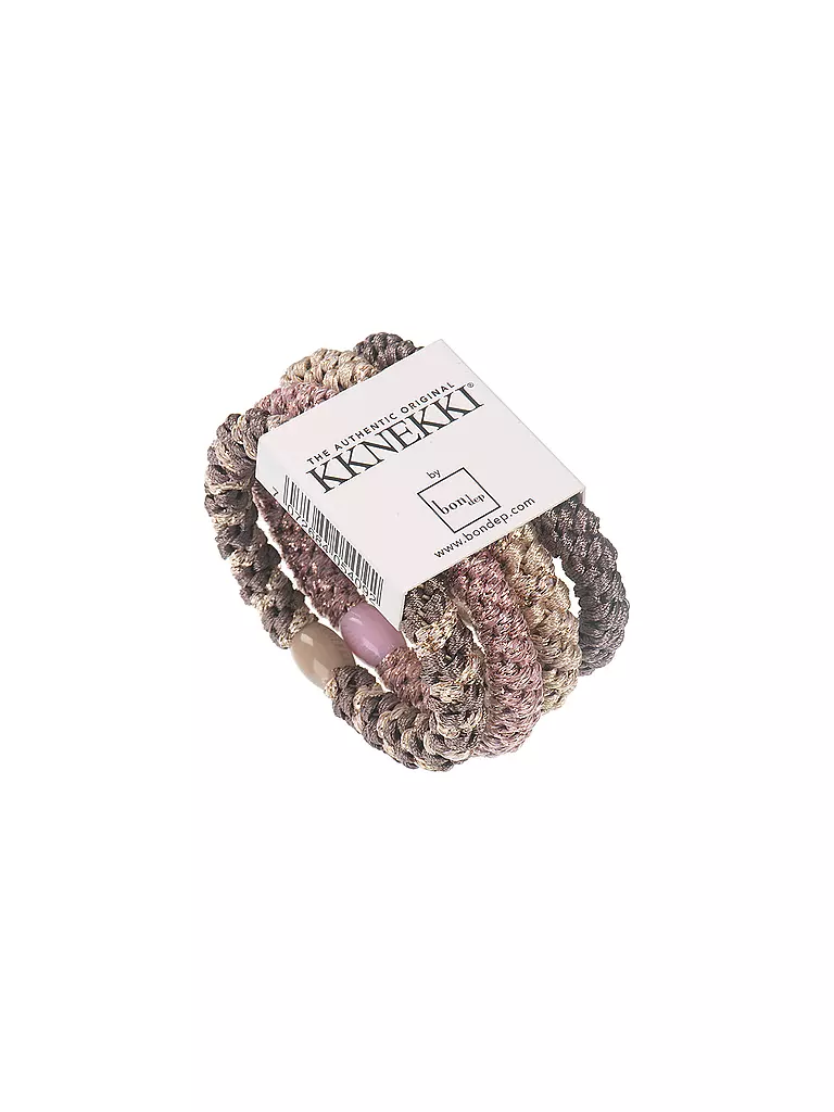 KKNEKKI | Lot de 4 élastiques à cheveux BUNDLE 10 | camel