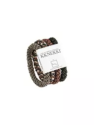 KKNEKKI | Lot de 4 élastiques à cheveux BUNDLE 33 | Olive