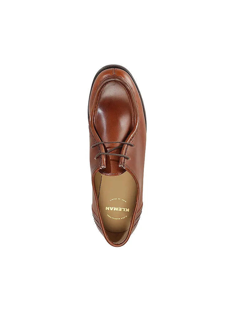 KLEMAN | Anzugschuhe - Derbys PADROR TH | Marron