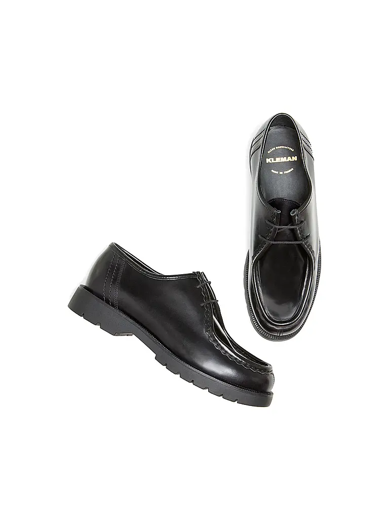 KLEMAN | Chaussures à lacets PADROR B2 PATENT | Noir