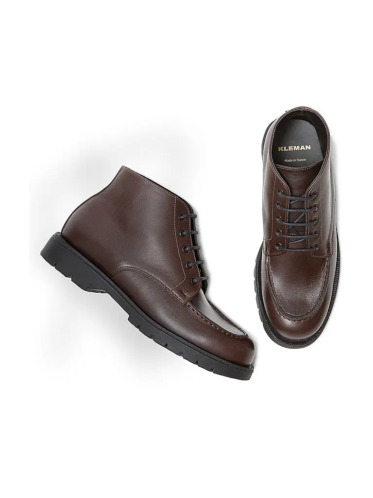 KLEMAN | Schnürboots OXAL KP | Marron
