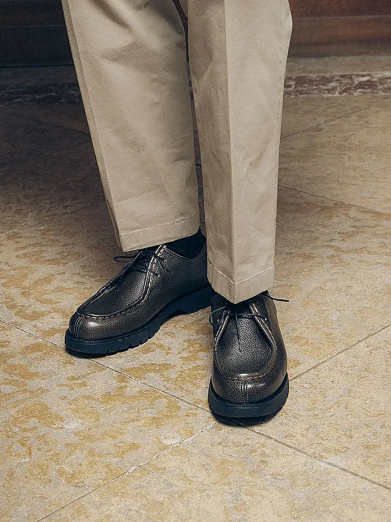 KLEMAN | Schnürschuhe PADROR B VGT | Marron