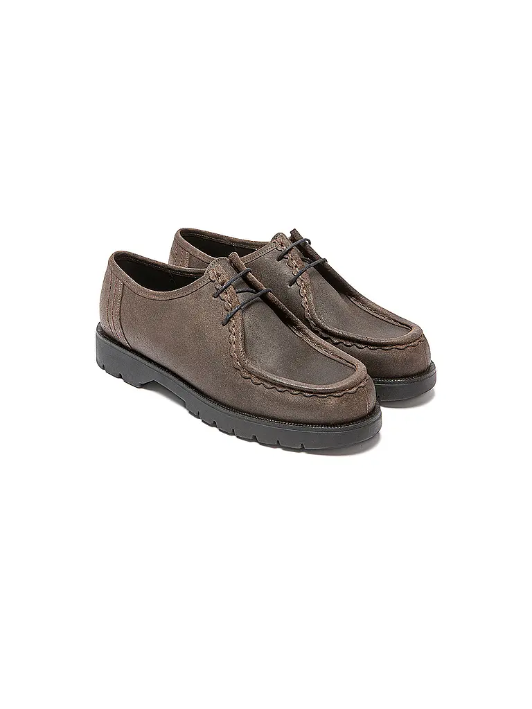 KLEMAN | Schnürschuhe PADROR EC WAXED | Marron