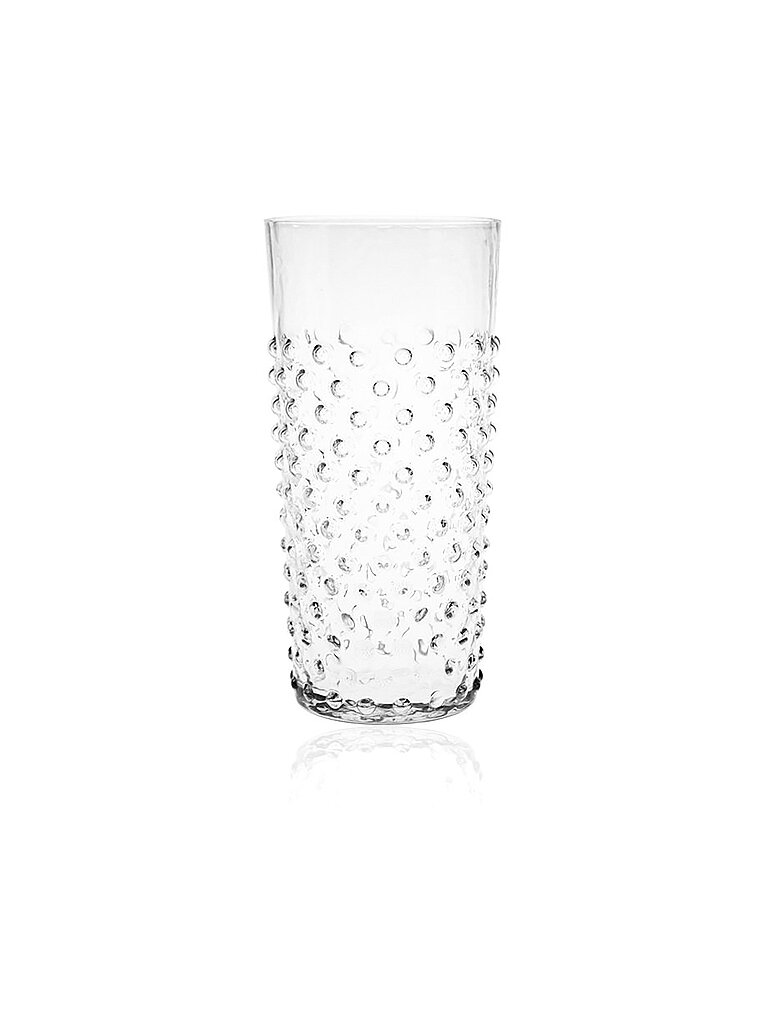 Lot de 2 gobelets 400 ml transparents