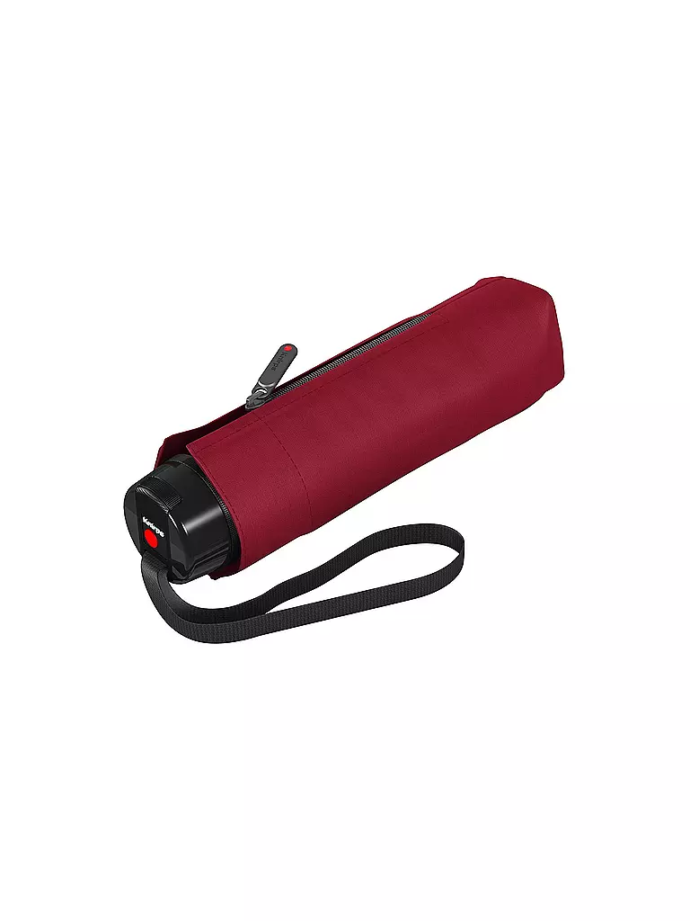 KNIRPS | Parapluie de poche T.020 SMALL MANUAL | Rouge foncé