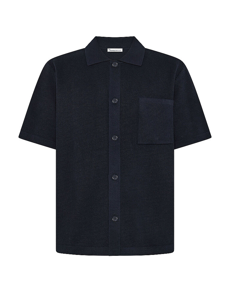 Polo bleu marine L