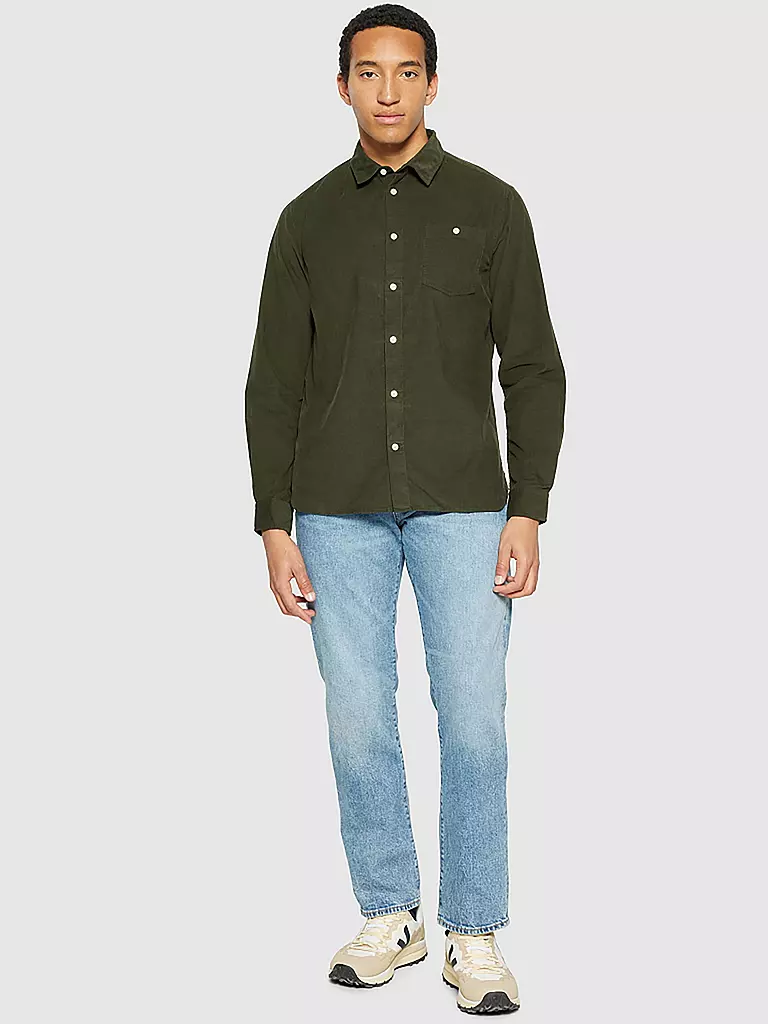 KNOWLEDGE COTTON APPAREL | Chemise coupe régulière | grün