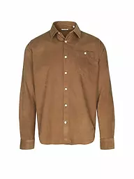 KNOWLEDGE COTTON APPAREL | Chemise coupe régulière | Camel