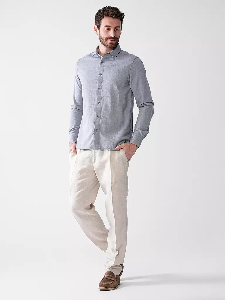 KNOWLEDGE COTTON APPAREL | Chemise Coupe Regular | Bleu