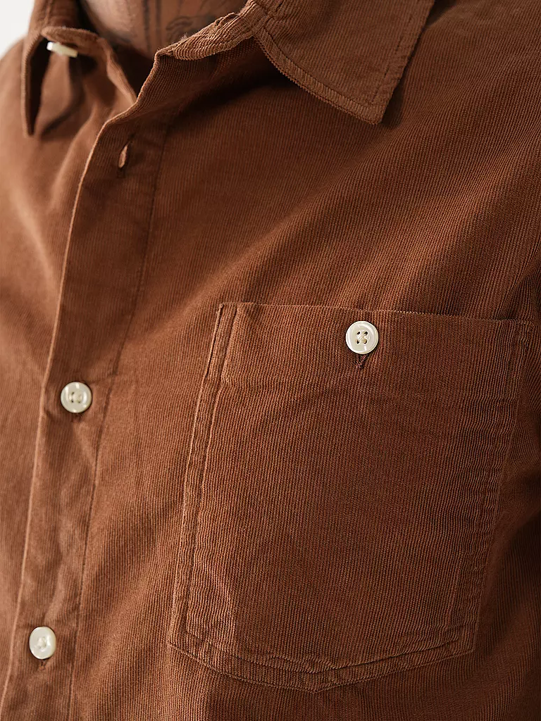 KNOWLEDGE COTTON APPAREL | Chemise coupe regular | Camel