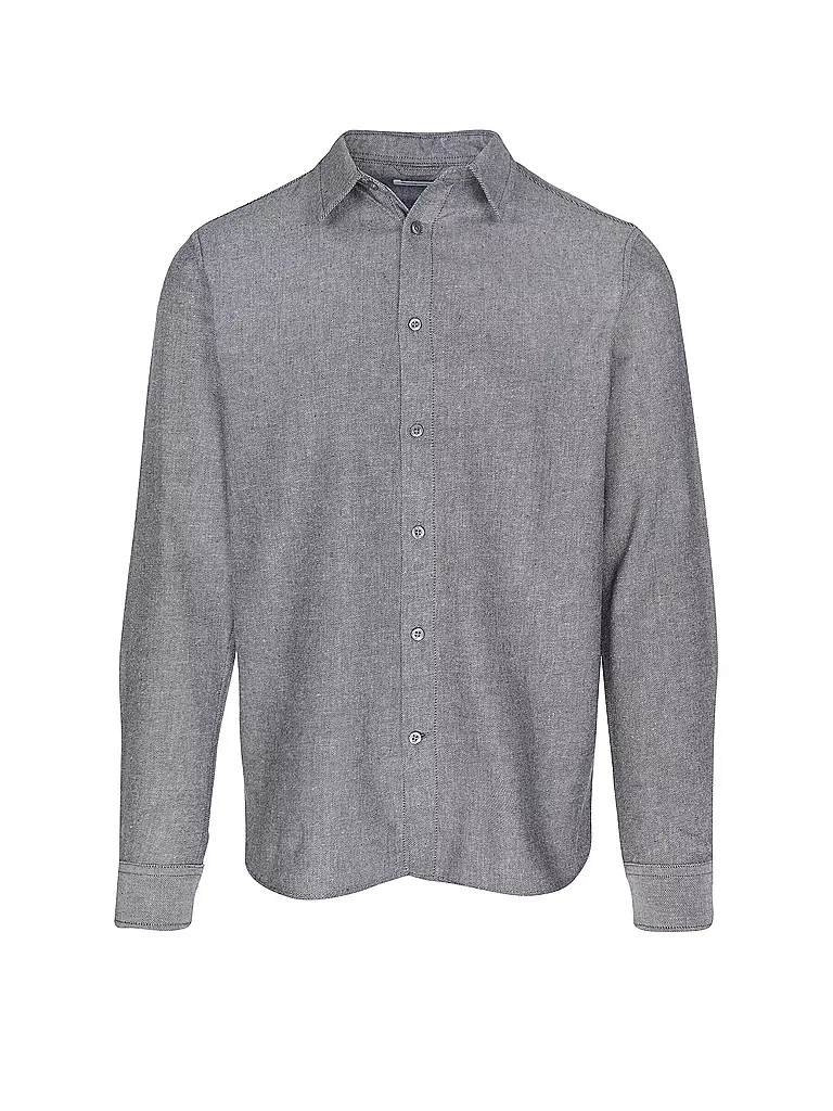 KNOWLEDGE COTTON APPAREL | Chemise en flanelle slim fit | grau