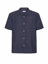 KNOWLEDGE COTTON APPAREL | Chemise en lin | Bleu foncé