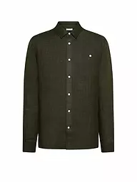 KNOWLEDGE COTTON APPAREL | Chemise en lin | Olive