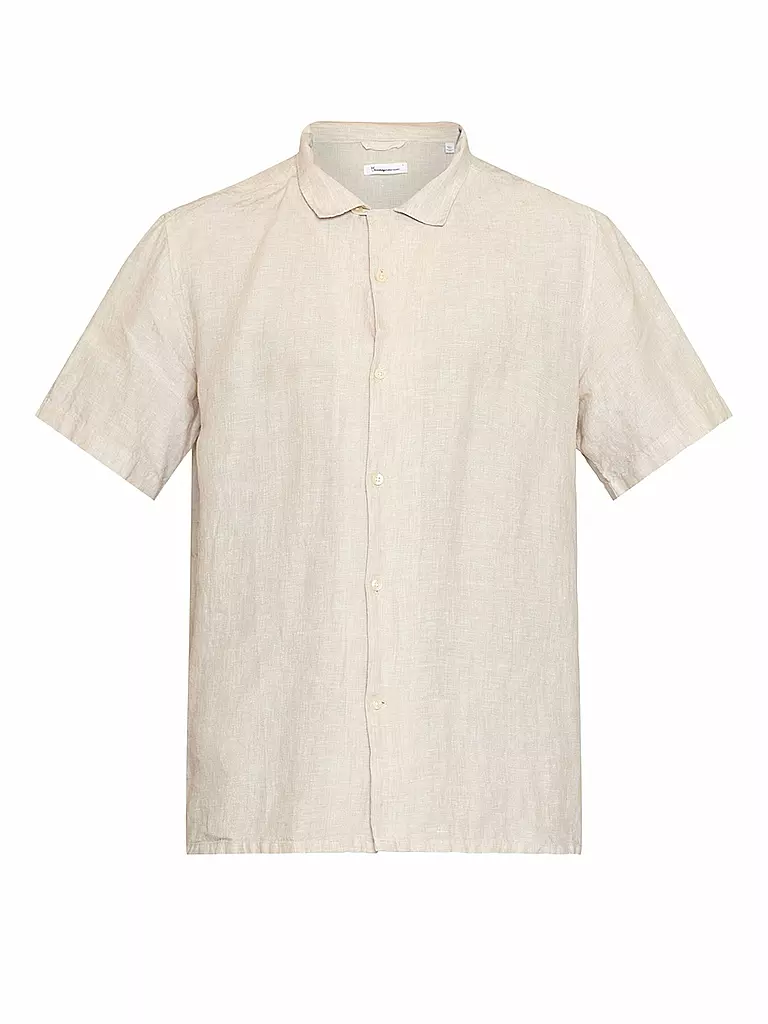 KNOWLEDGE COTTON APPAREL | Chemise en lin | beige