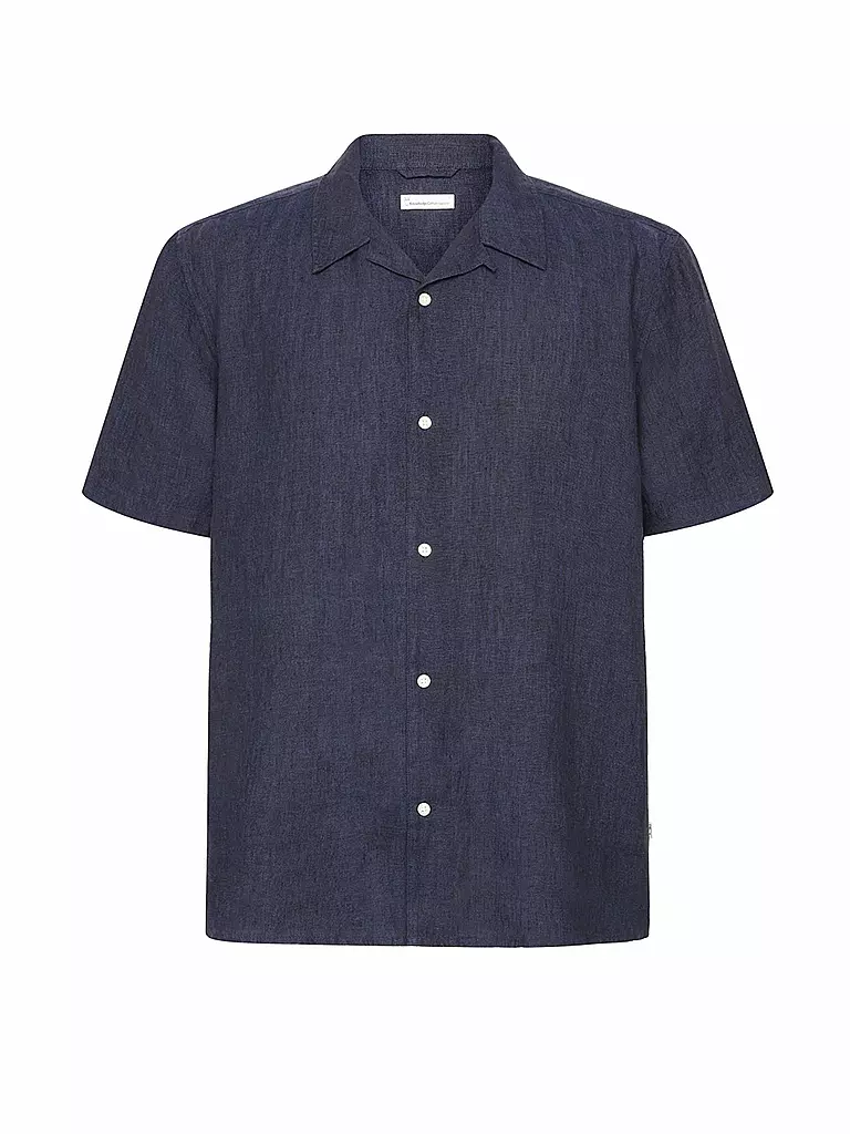 KNOWLEDGE COTTON APPAREL | Chemise en lin | dunkelblau