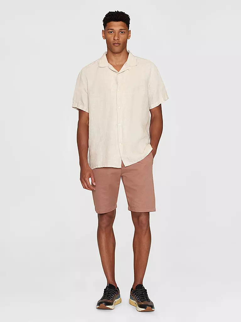 KNOWLEDGE COTTON APPAREL | Chemise en lin | beige