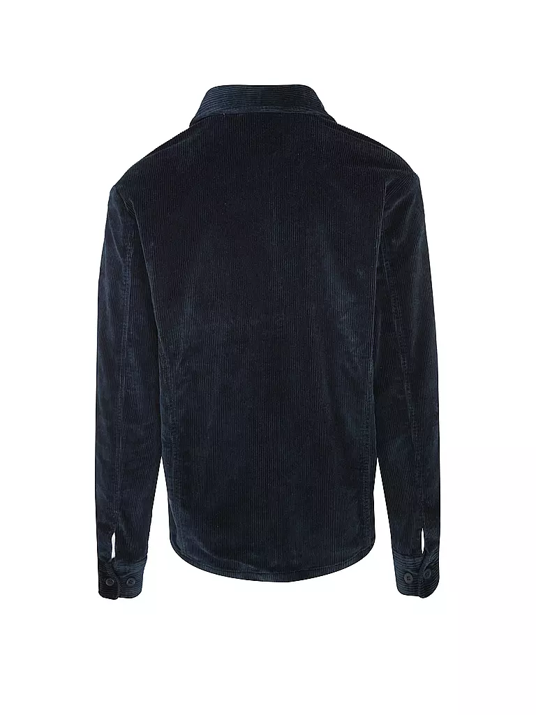 KNOWLEDGE COTTON APPAREL | Cord Overshirt | Bleu