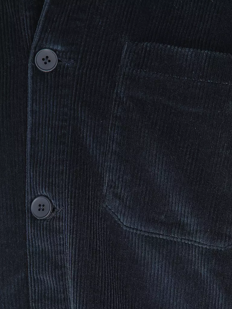 KNOWLEDGE COTTON APPAREL | Cord Overshirt | Bleu