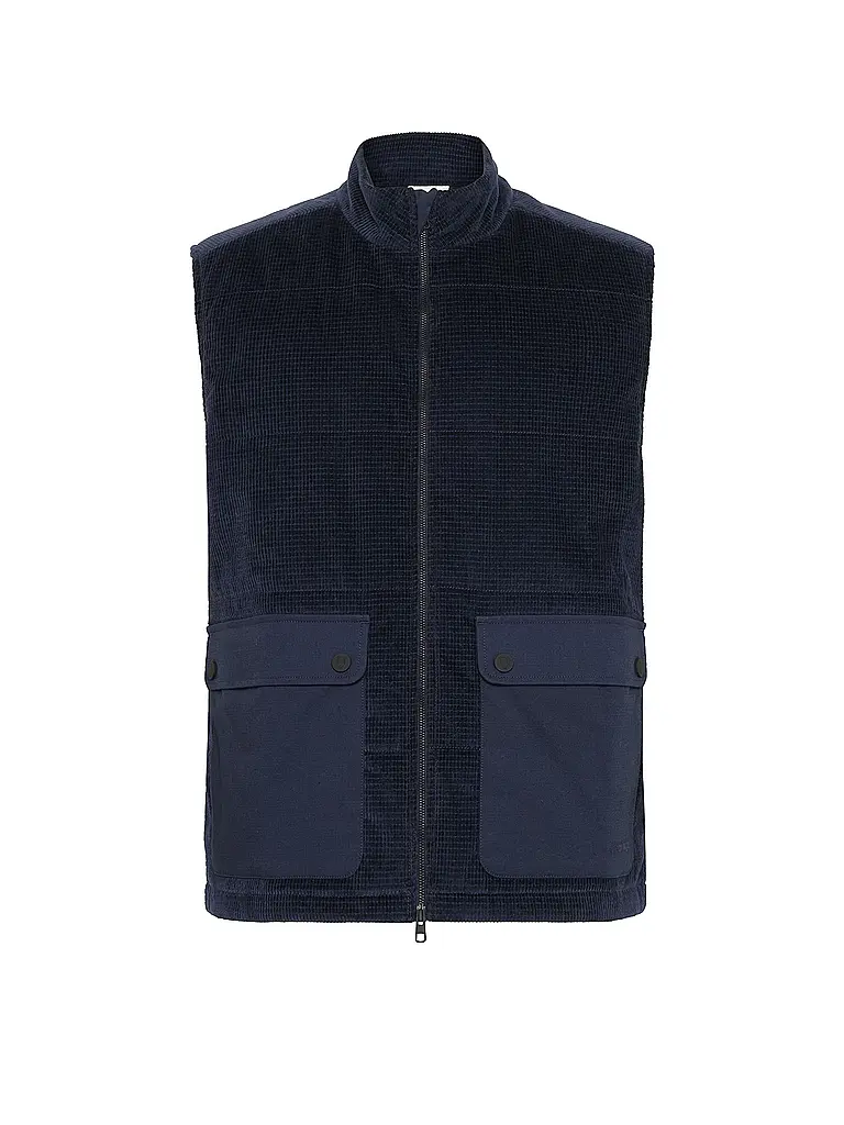 KNOWLEDGE COTTON APPAREL | Gilet en velours côtelé | Bleu