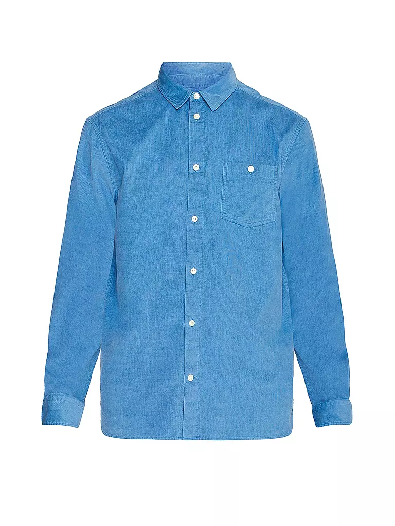 KNOWLEDGE COTTON APPAREL | Hemd Regular Fit | Bleu clair