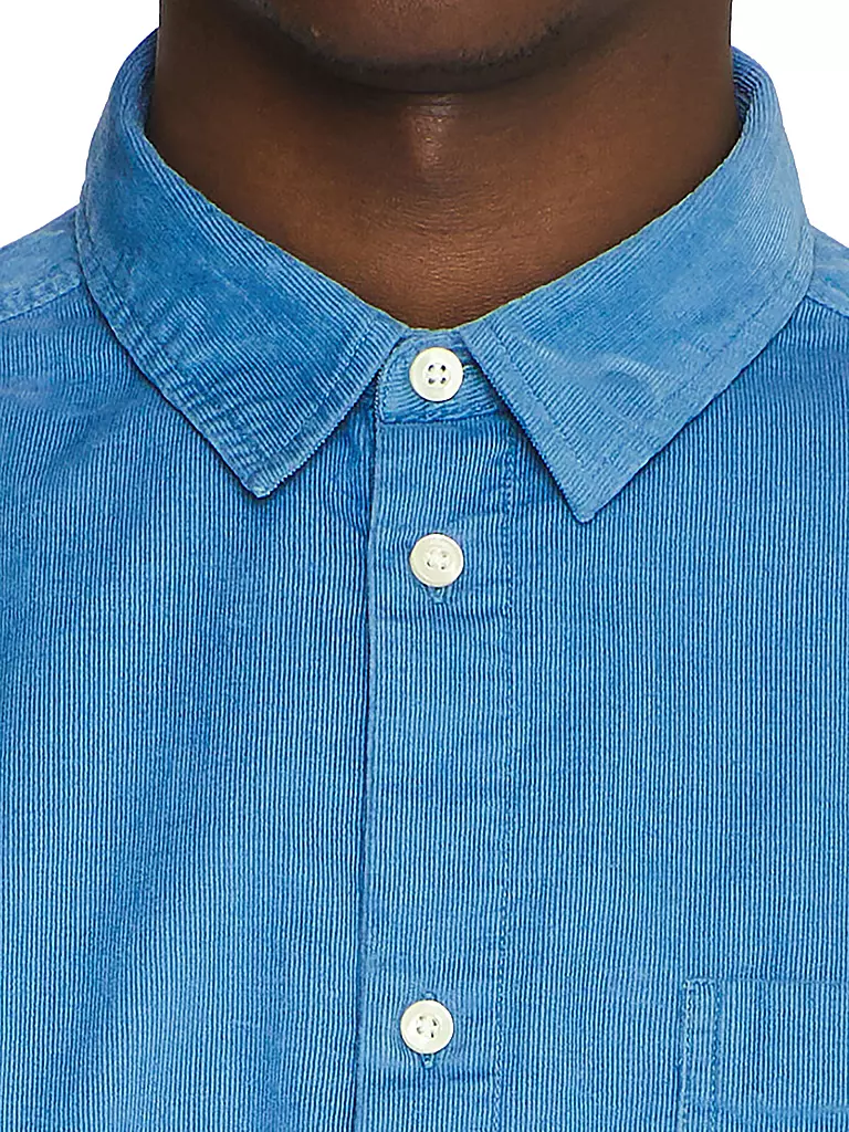 KNOWLEDGE COTTON APPAREL | Hemd Regular Fit | Bleu clair