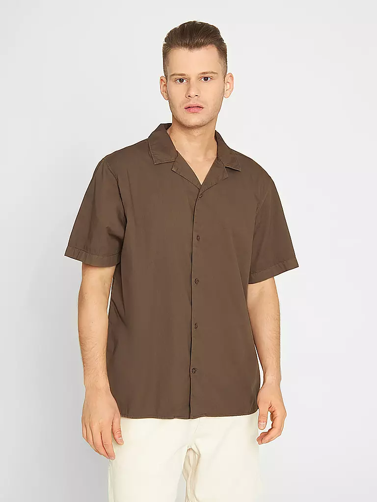 KNOWLEDGE COTTON APPAREL | Hemd | Marron