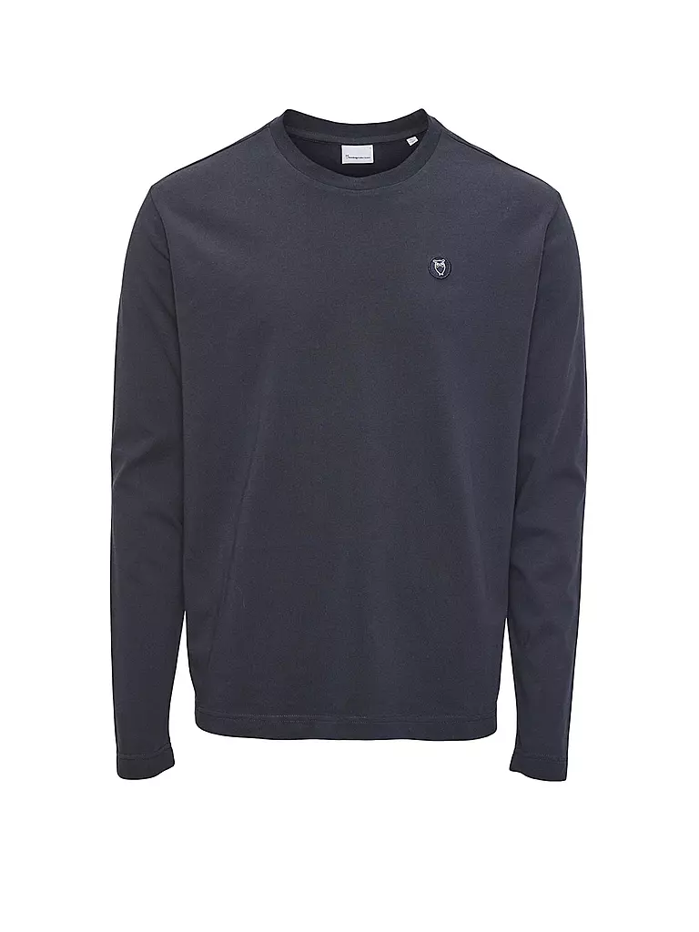 KNOWLEDGE COTTON APPAREL | Langarmshirt | Bleu