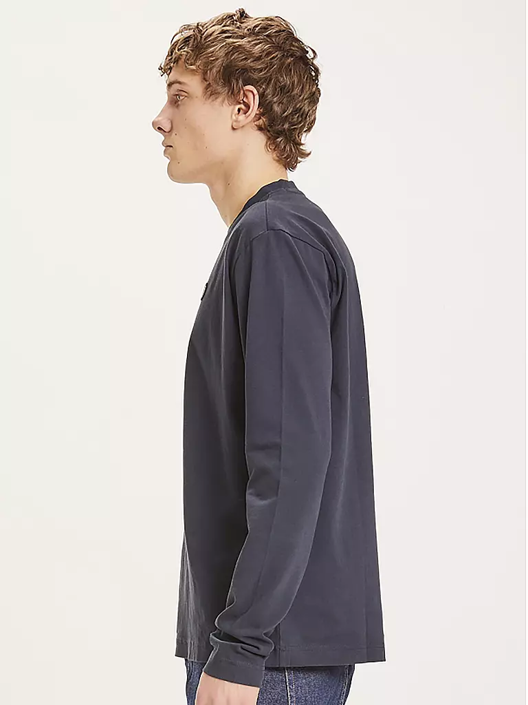 KNOWLEDGE COTTON APPAREL | Langarmshirt | Bleu