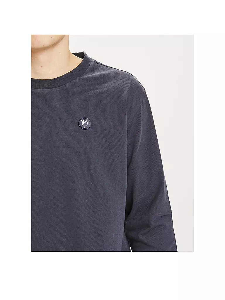 KNOWLEDGE COTTON APPAREL | Langarmshirt | Bleu