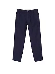 KNOWLEDGE COTTON APPAREL | Leinenchino Loose Fit CHUCK | Bleu