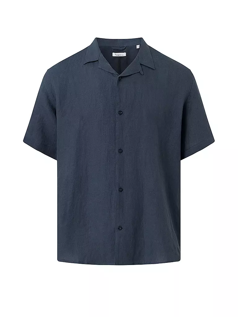 KNOWLEDGE COTTON APPAREL | Leinenhemd | Bleu
