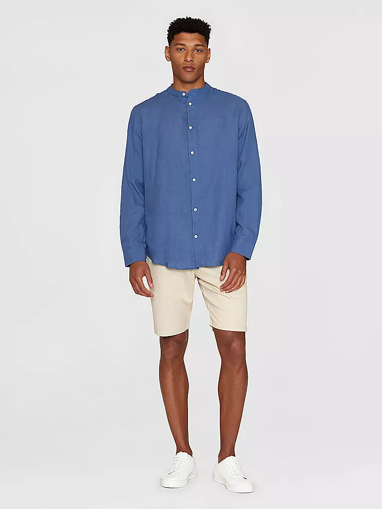 KNOWLEDGE COTTON APPAREL | Leinenhemd | Bleu