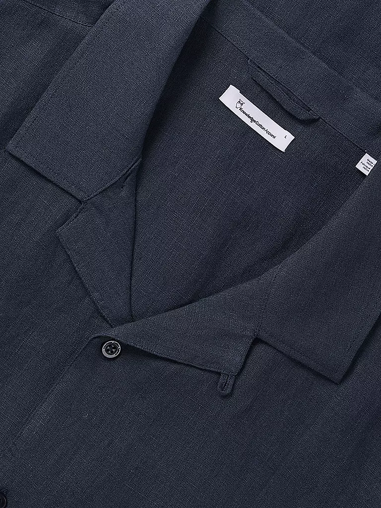 KNOWLEDGE COTTON APPAREL | Leinenhemd | Bleu