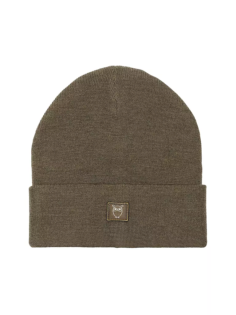 KNOWLEDGE COTTON APPAREL | Mütze - Haube | Olive