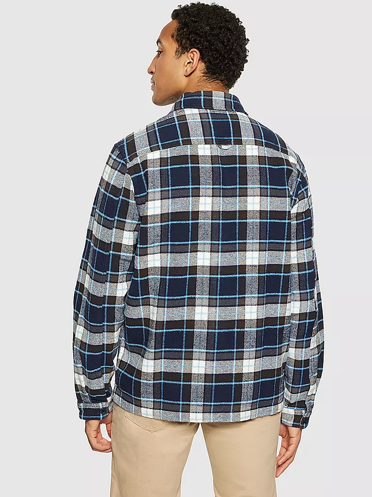 KNOWLEDGE COTTON APPAREL | Overshirt en Flanelle Coupe Standard | 