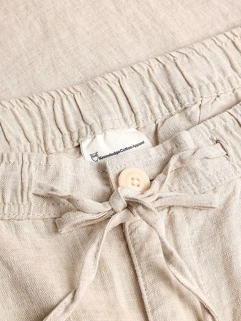 KNOWLEDGE COTTON APPAREL | Pantalon en lin | beige