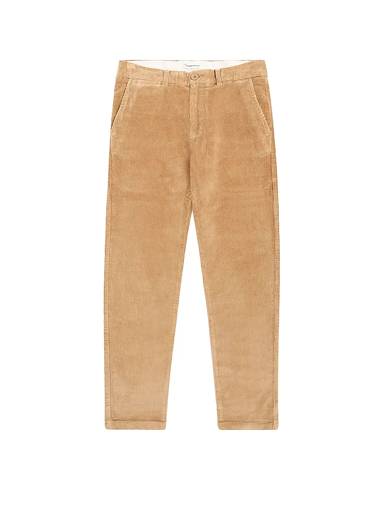 KNOWLEDGE COTTON APPAREL | Pantalon en velours côtelé CHUCK | camel