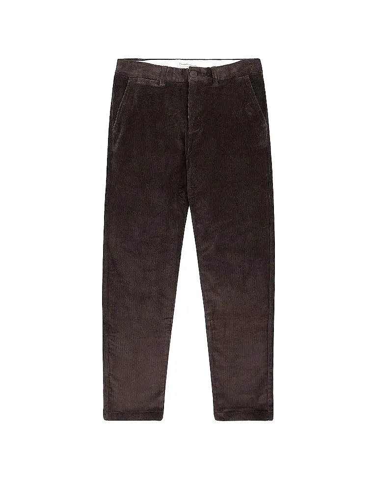 KNOWLEDGE COTTON APPAREL | Pantalon en velours côtelé CHUCK | braun