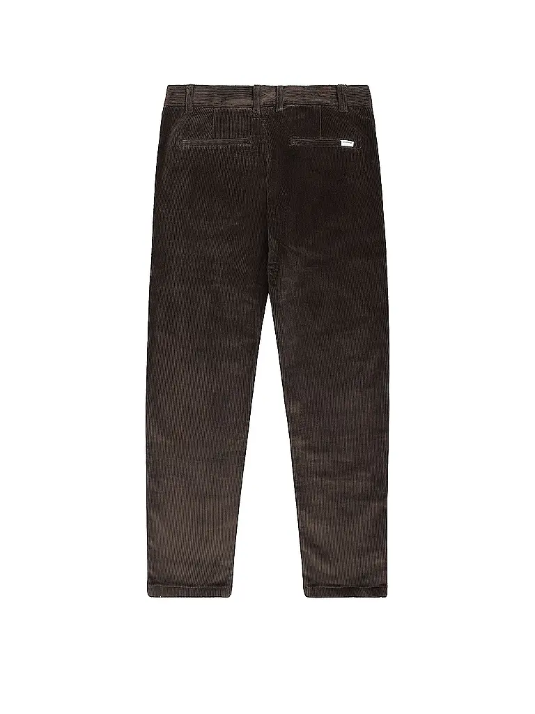 KNOWLEDGE COTTON APPAREL | Pantalon en velours côtelé CHUCK | braun