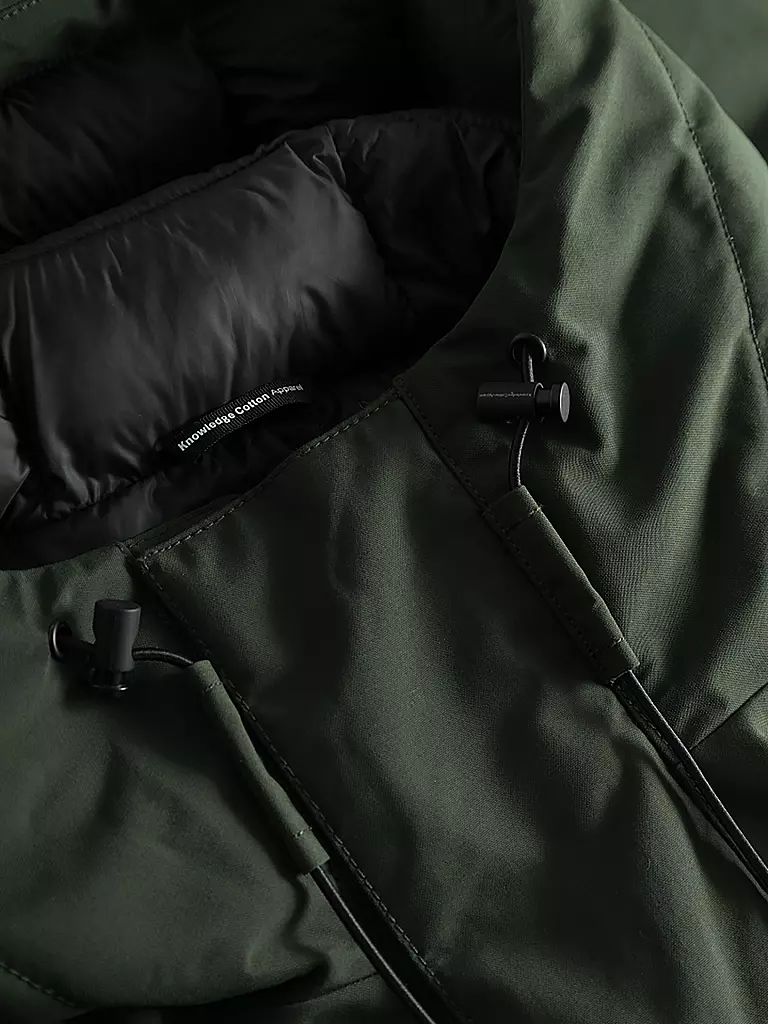 KNOWLEDGE COTTON APPAREL | Parka APEX CANVAS | 