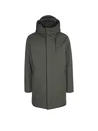 KNOWLEDGE COTTON APPAREL | Softshell Parka | Vert