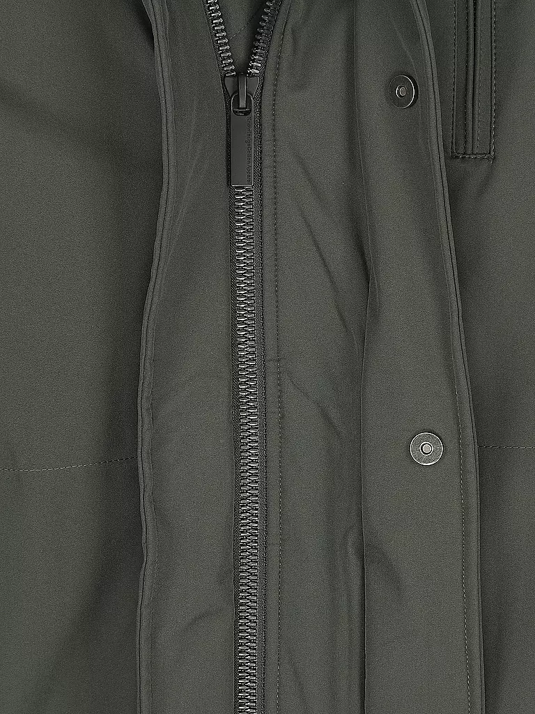 KNOWLEDGE COTTON APPAREL | Parka Softshell | grün