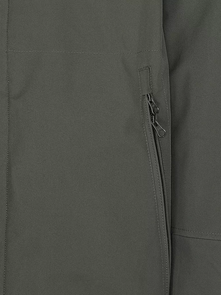 KNOWLEDGE COTTON APPAREL | Parka Softshell | grün