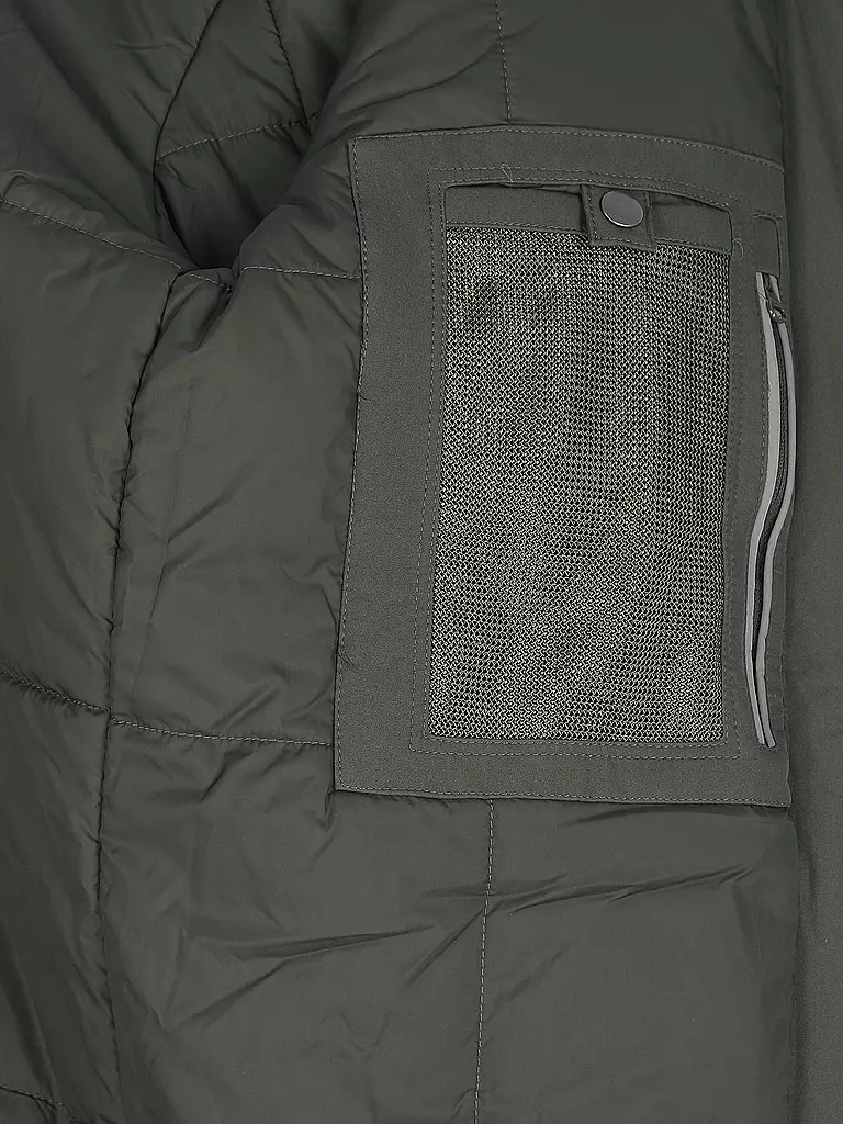 KNOWLEDGE COTTON APPAREL | Parka Softshell | grün